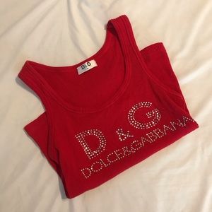 Dolce & Gabbana cropped tank top
